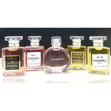 chanel mini perfume pack|Chanel perfume samples mini bottles.